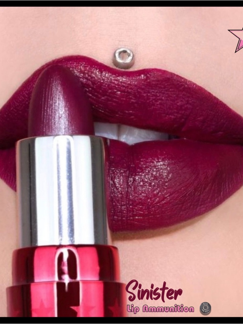 Jeffree Star | ‘Sinister’ Lip Ammunition | NiB stunning rare sultry red 💄